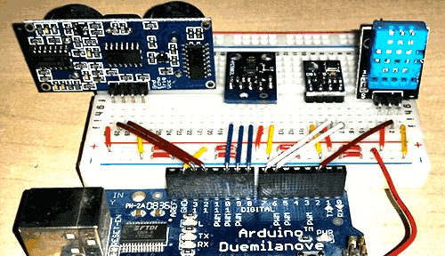 Arduino multiple I2C slaves