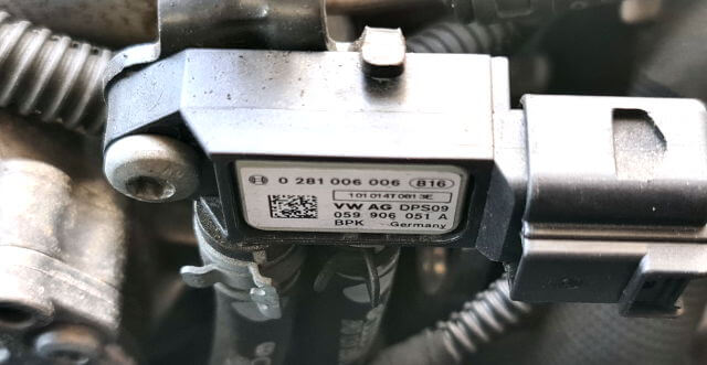 Audi A4 B8 Differenzdrucksensor Abgasdruck tauschen